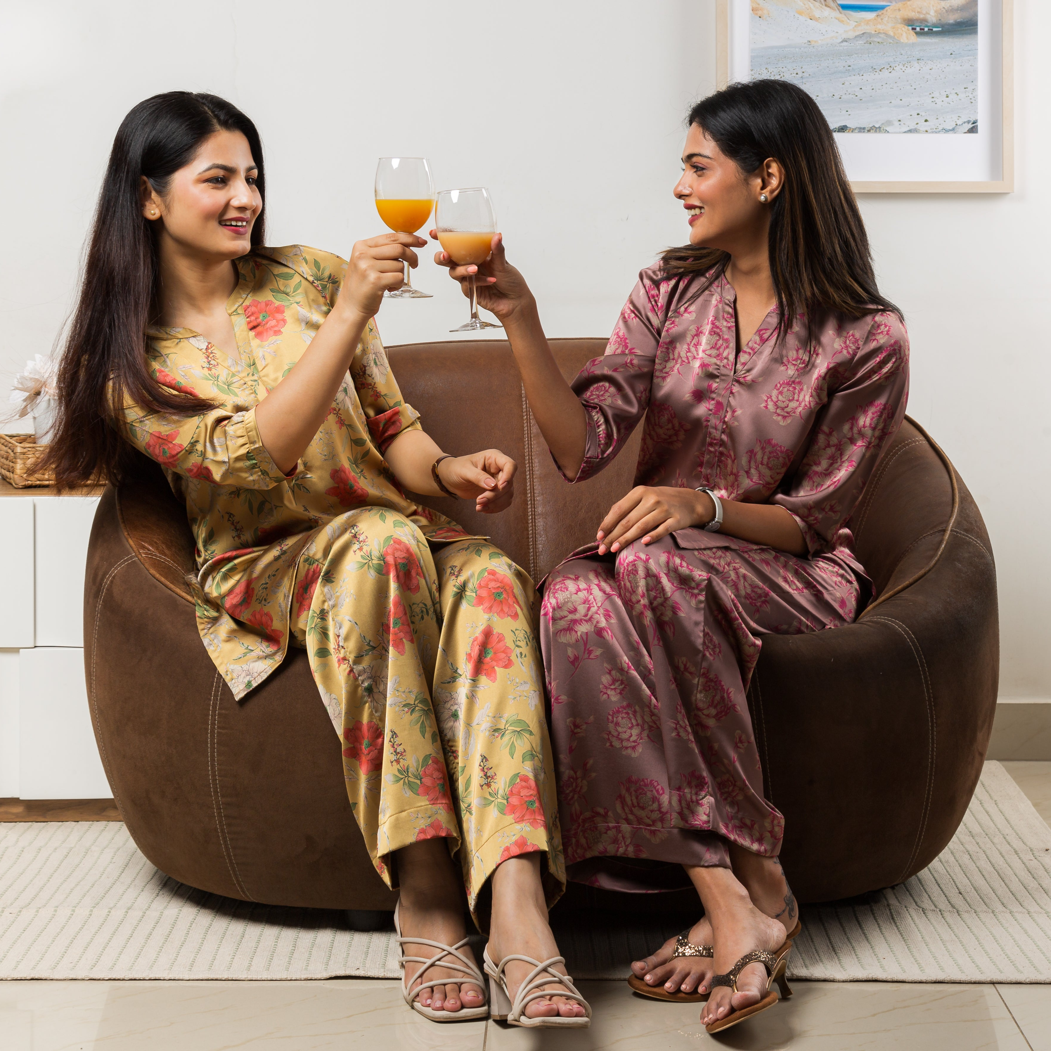 Shine Effortlessly This Diwali with Our Satin Shirts & Co-ord Sets