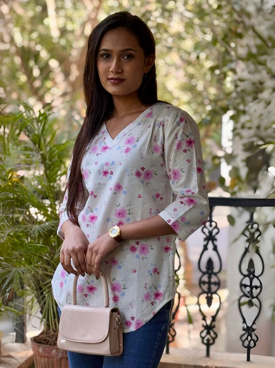 Garden Tunic - Cotton Linen
