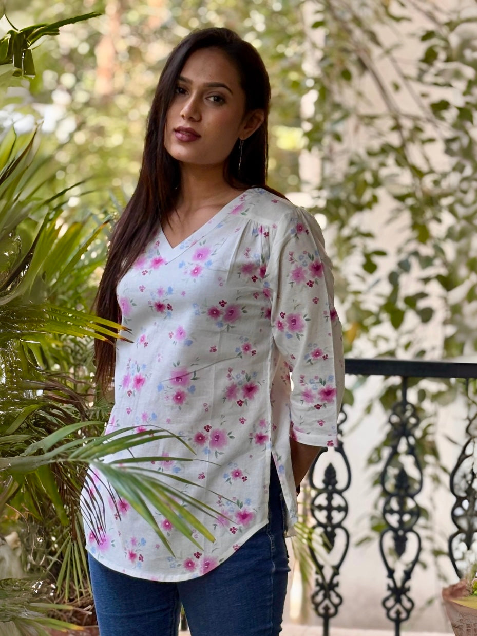 Garden Tunic - Cotton Linen