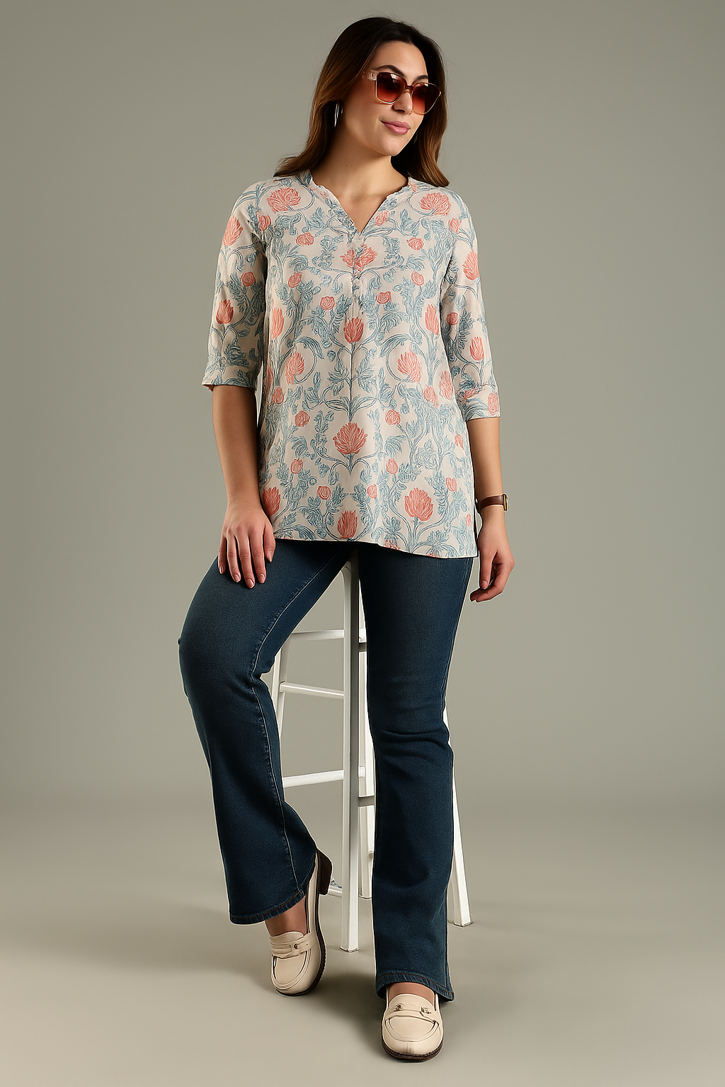 Ruhani Tunic - Pure Cotton