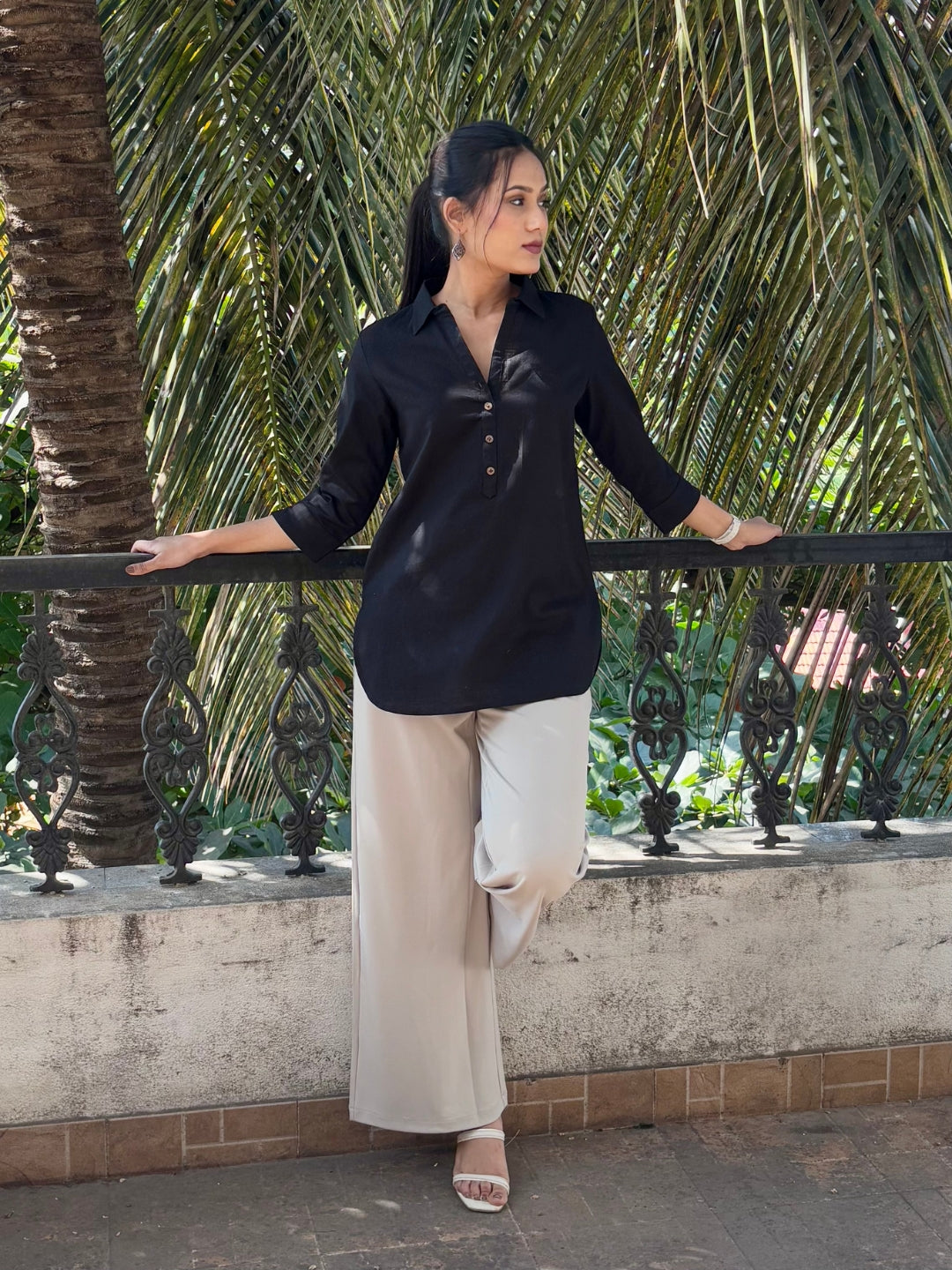 Shadow Tunic - Cotton Linen