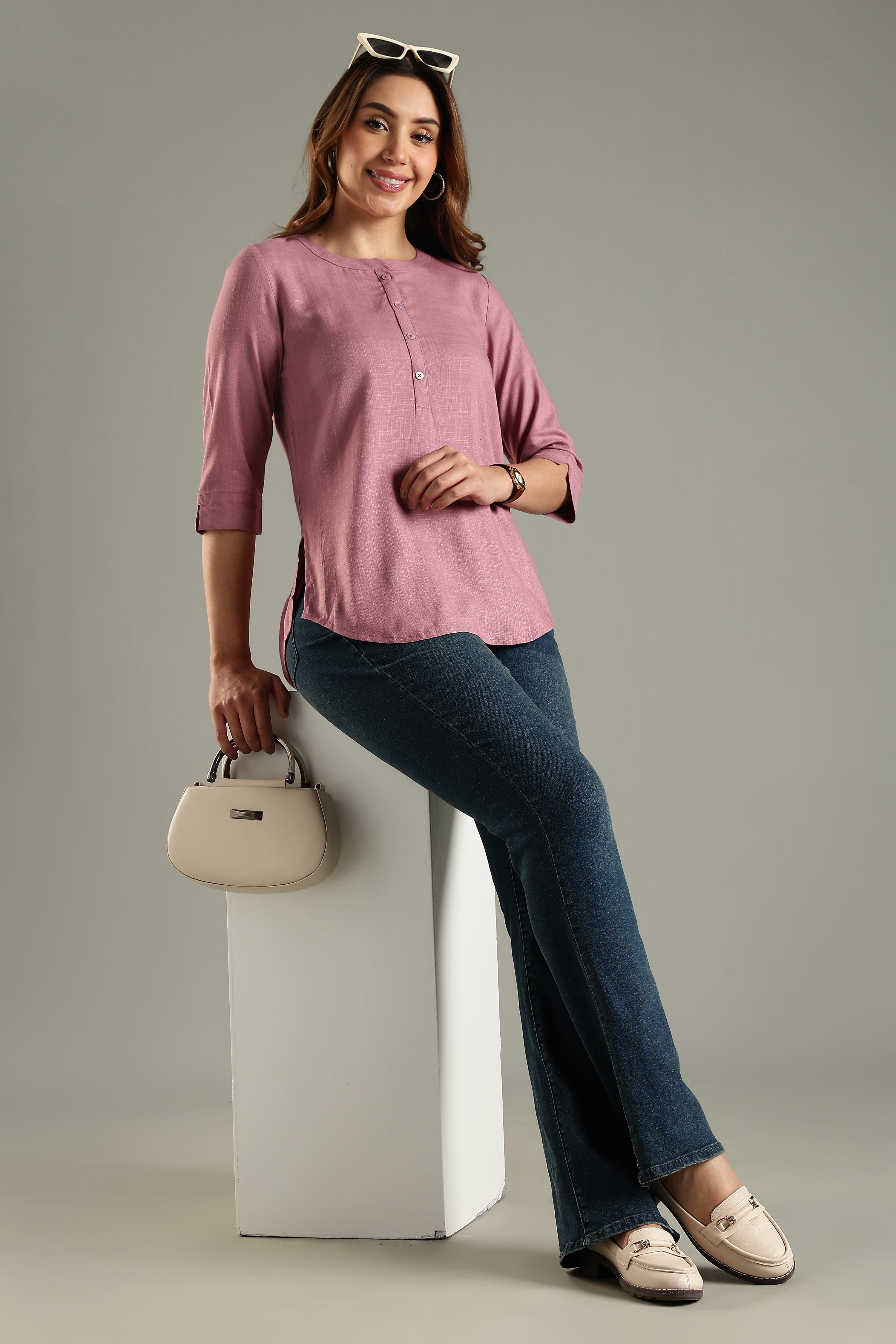 Loom Tunic - Linen Viscose