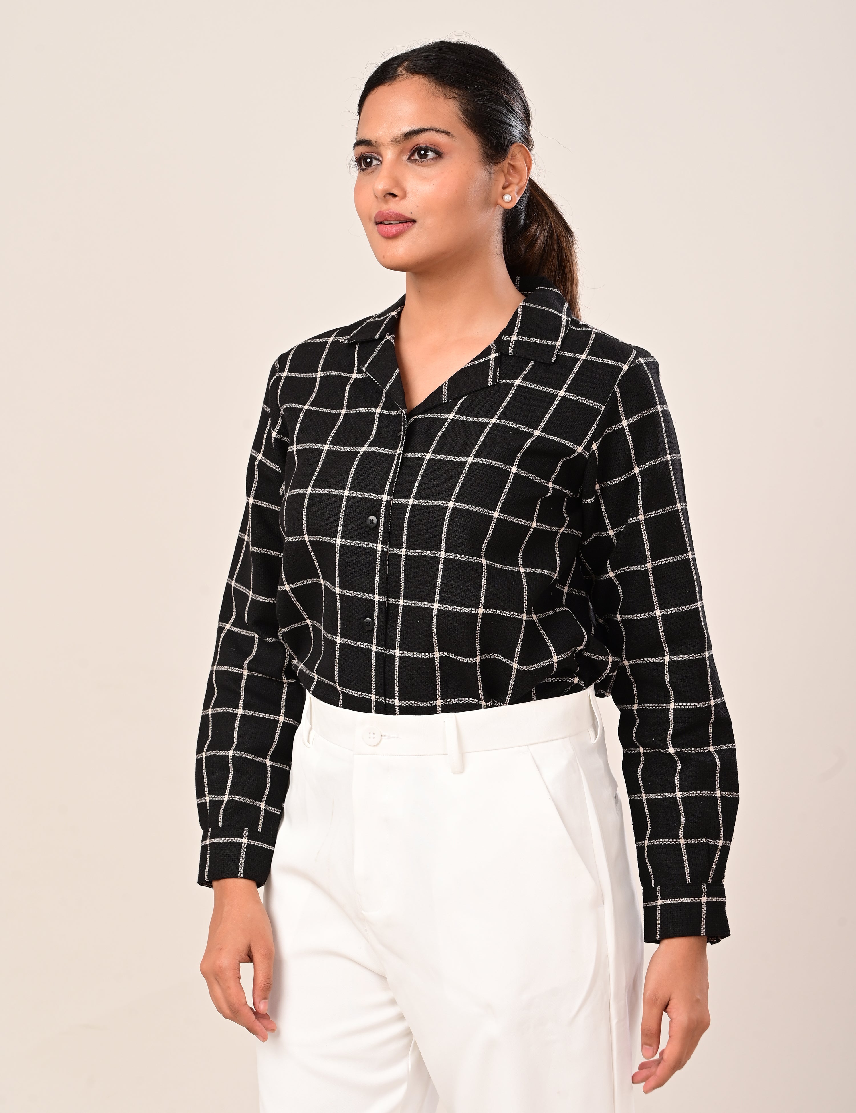 Thea Check Shirt