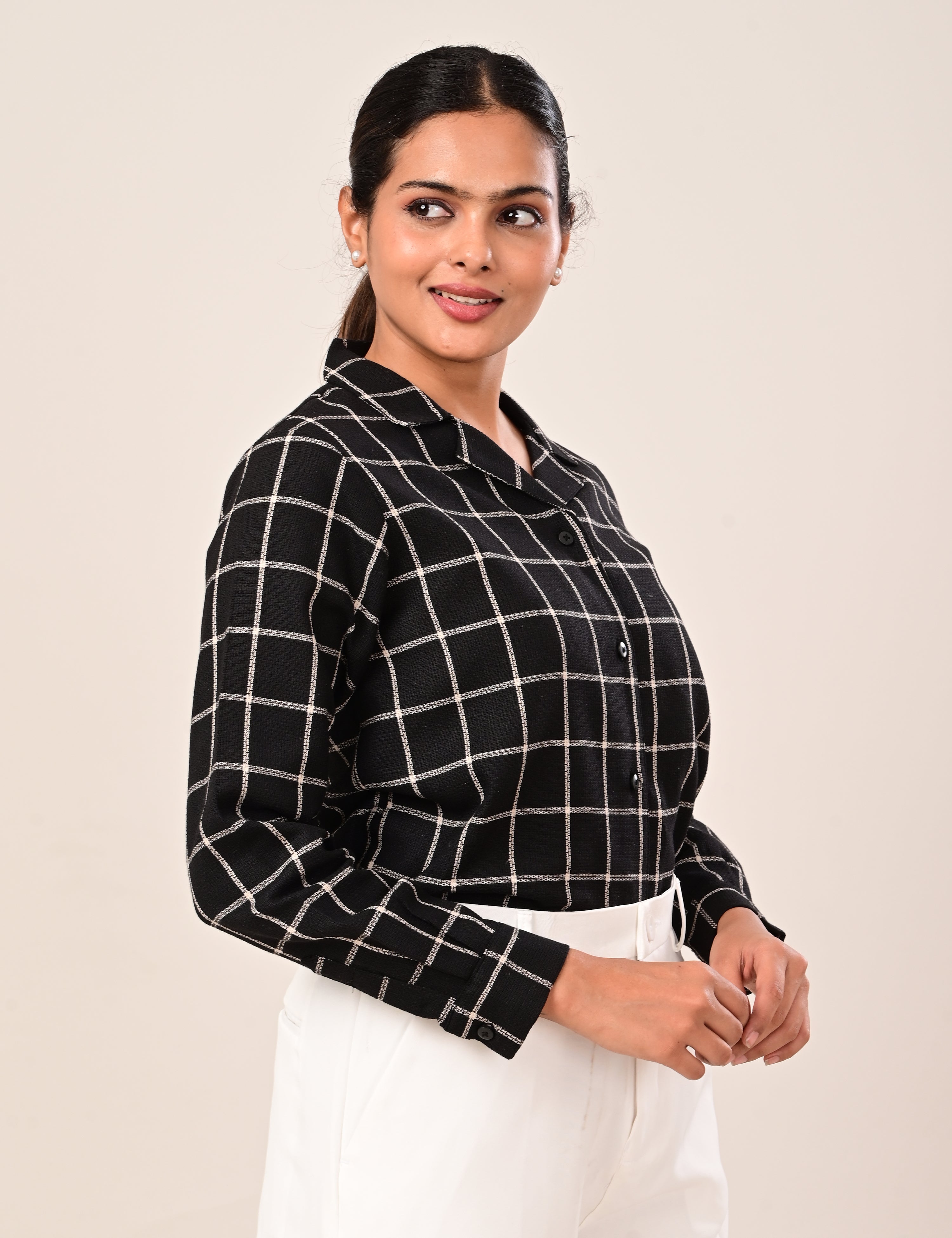 Thea Check Shirt