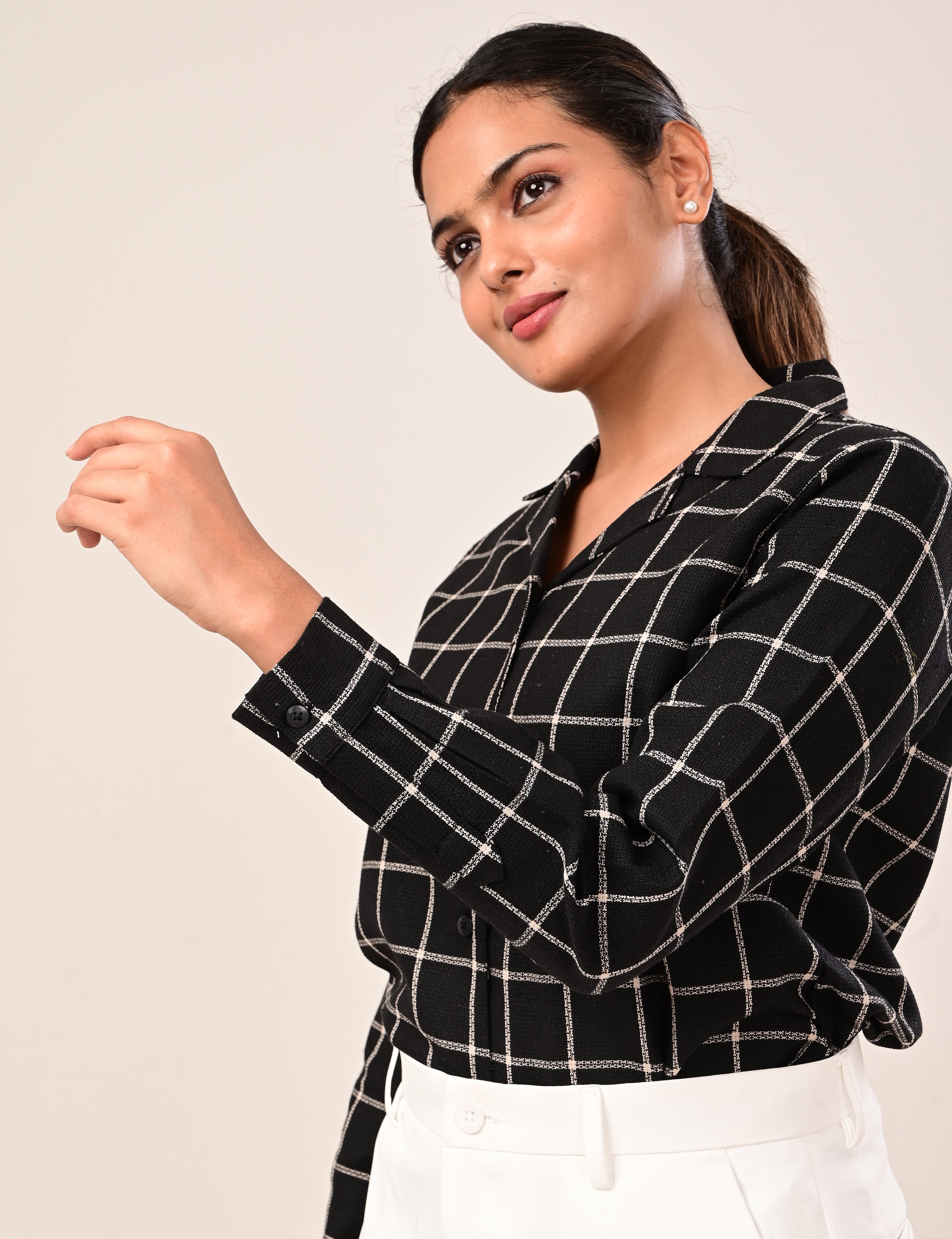 Thea Check Shirt