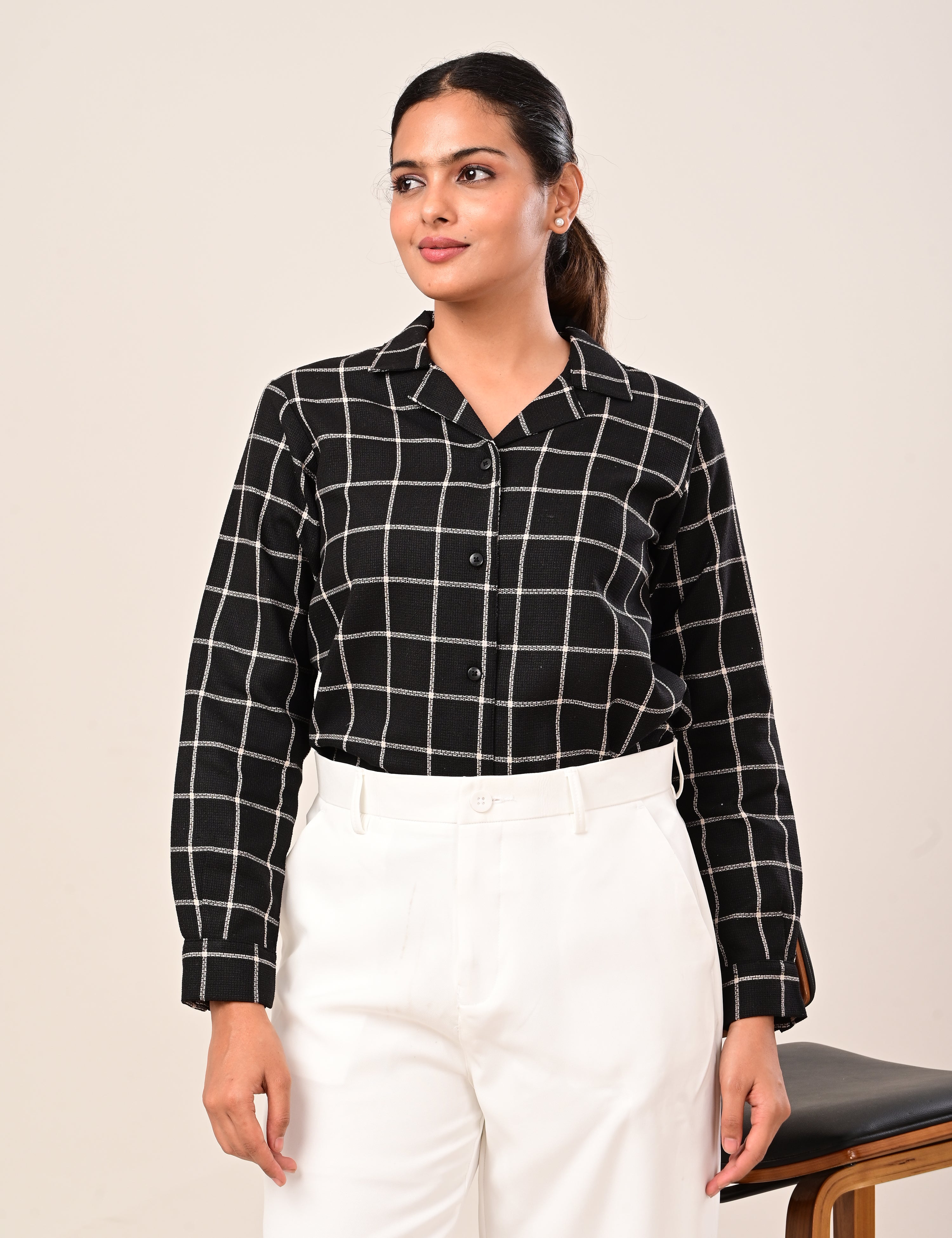 Thea Check Shirt