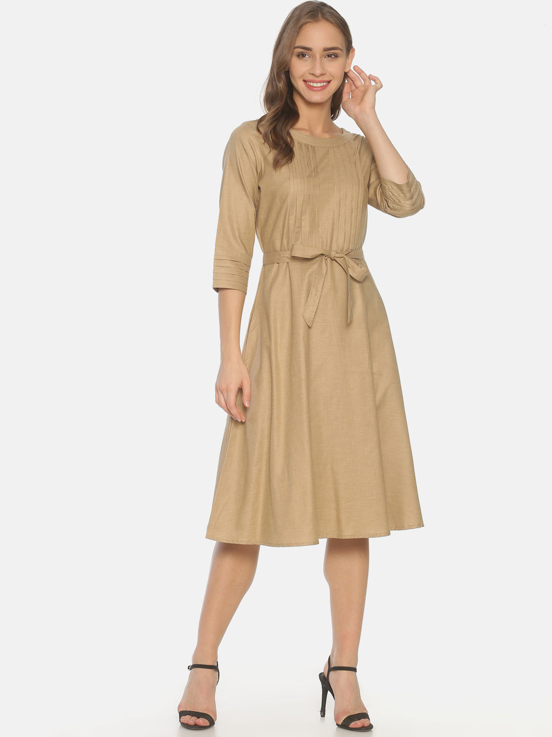 Daydream "Pure Cotton" Pleated Dress