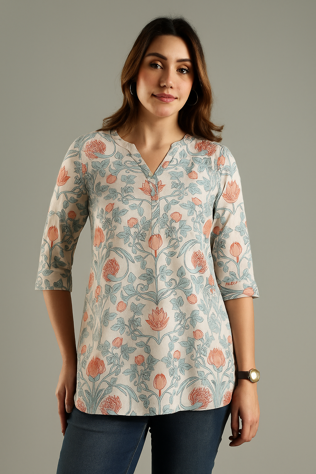 Ruhani Tunic - Pure Cotton