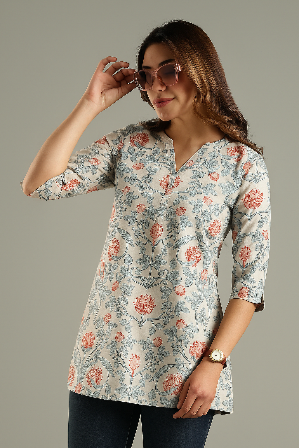 Ruhani Tunic - Pure Cotton