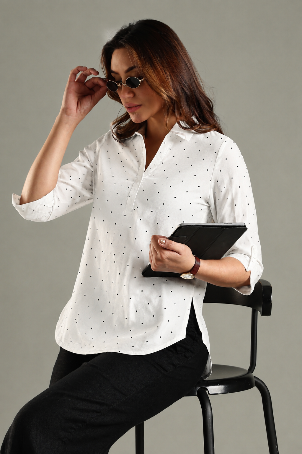 Blush Tunic