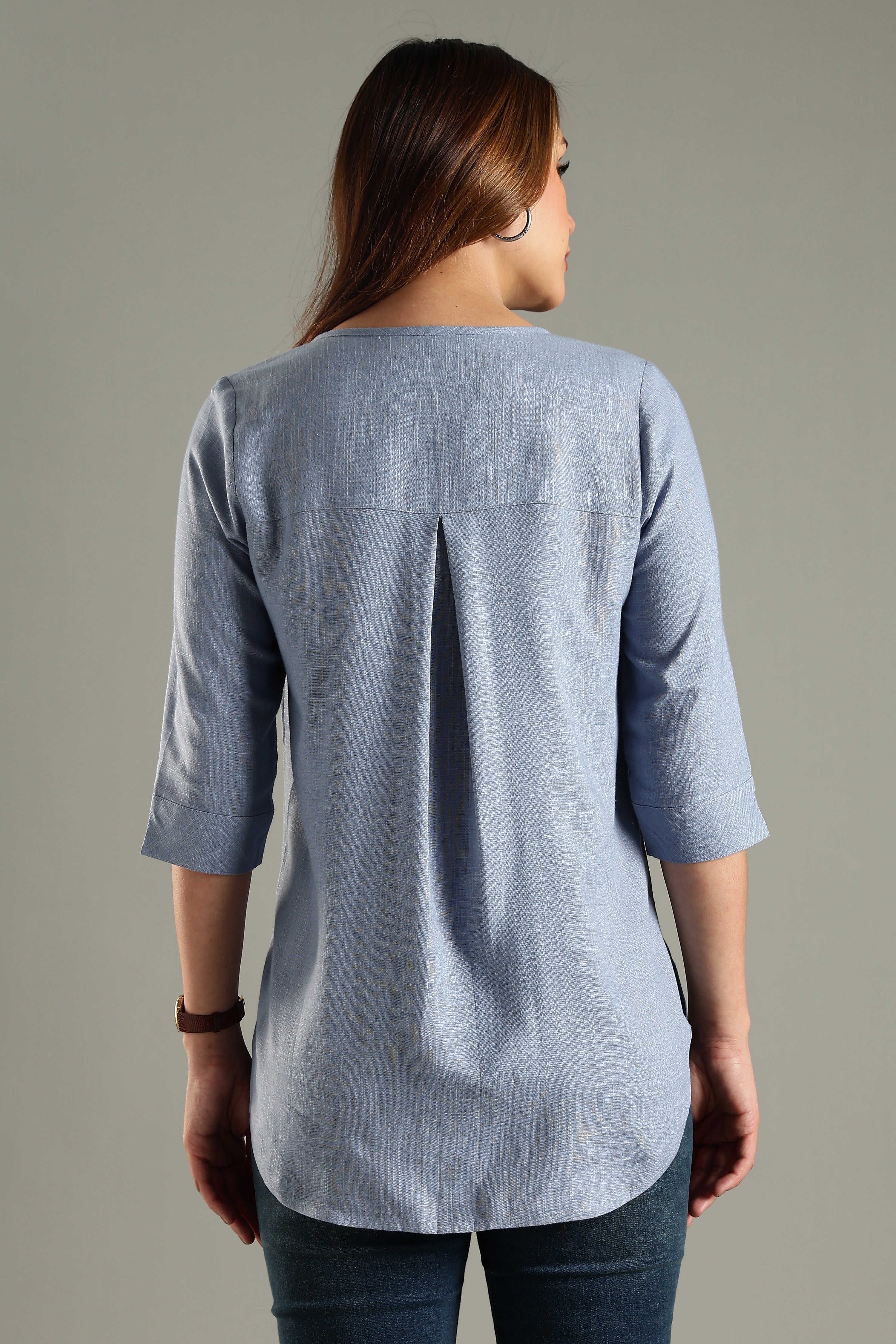 Canvas Tunic - Linen Viscose