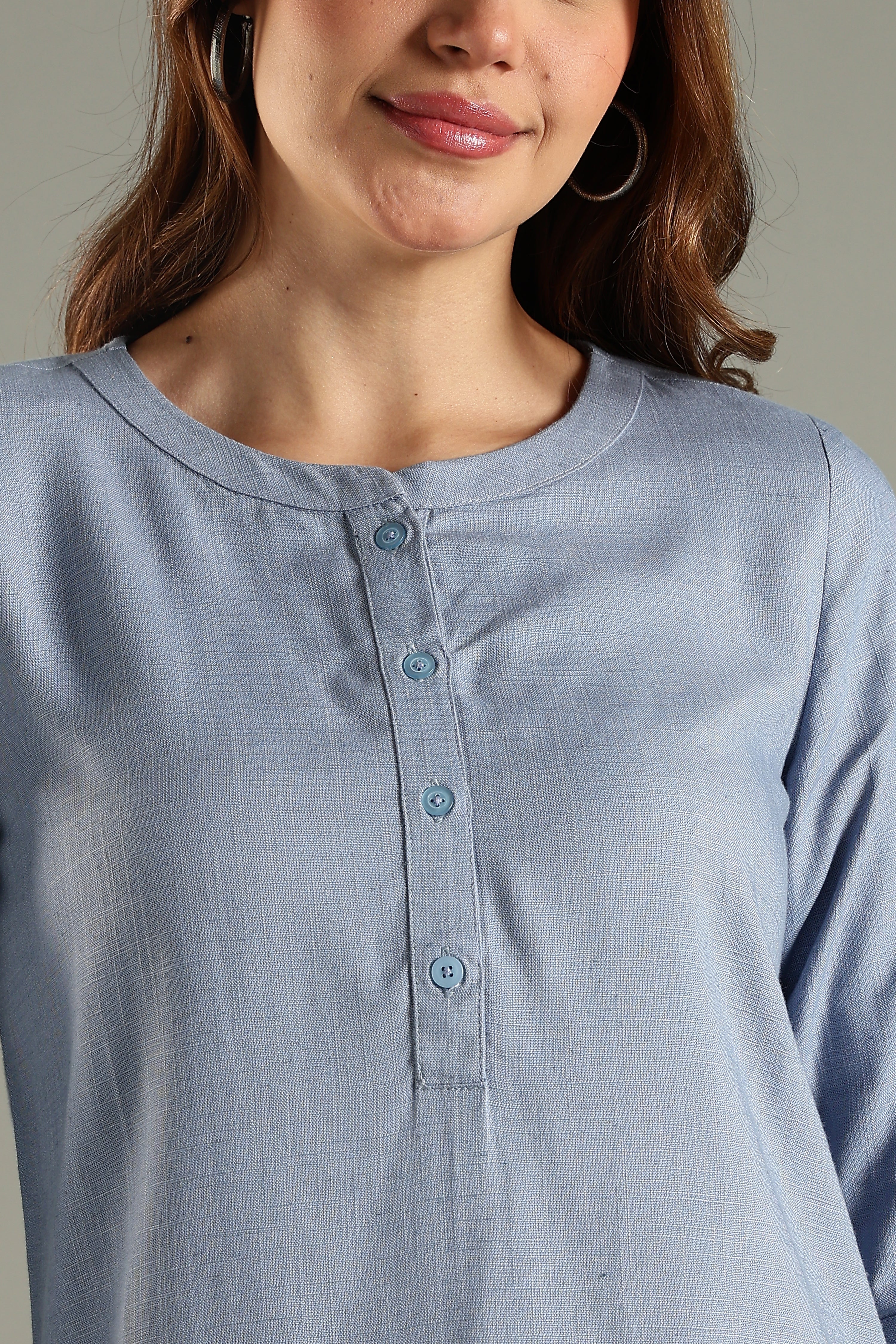 Canvas Tunic - Linen Viscose