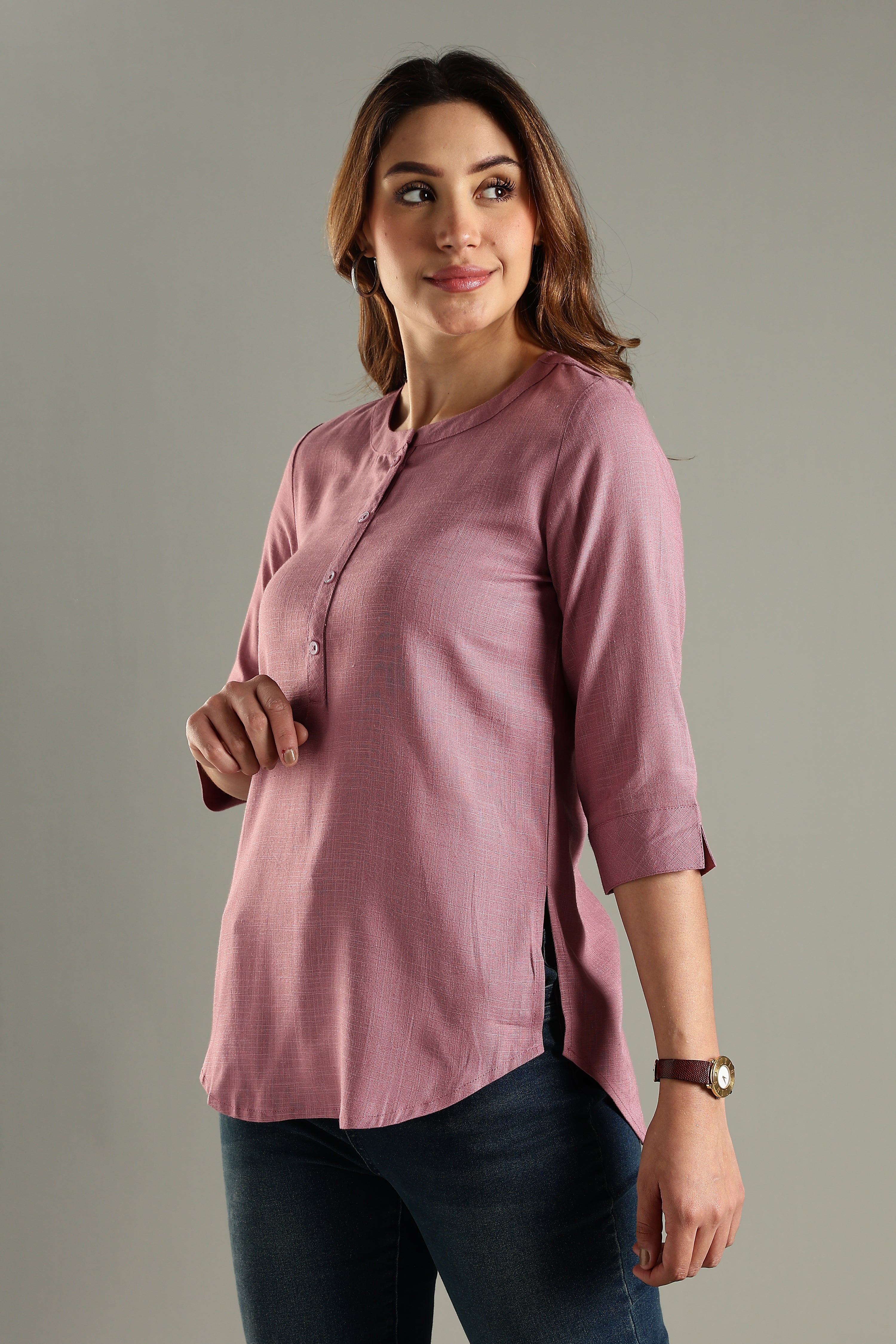 Loom Tunic - Linen Viscose