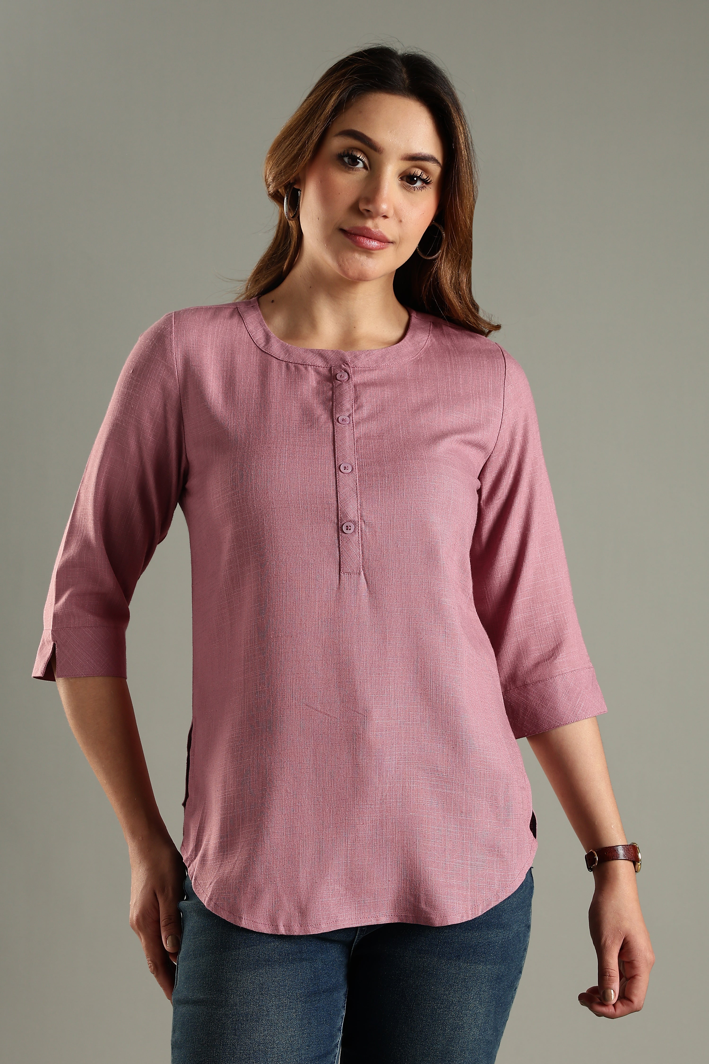 Loom Tunic - Linen Viscose