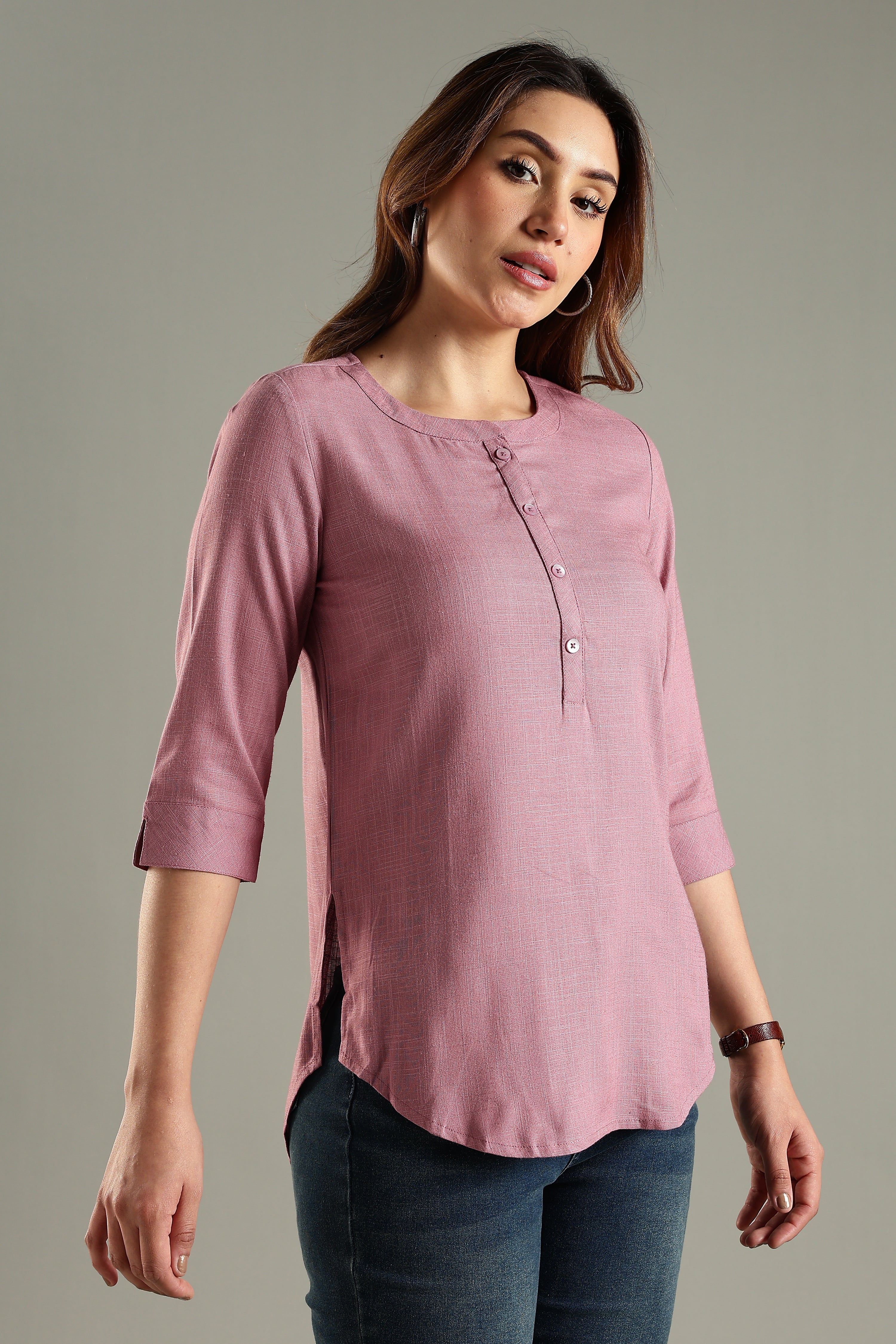 Loom Tunic - Linen Viscose