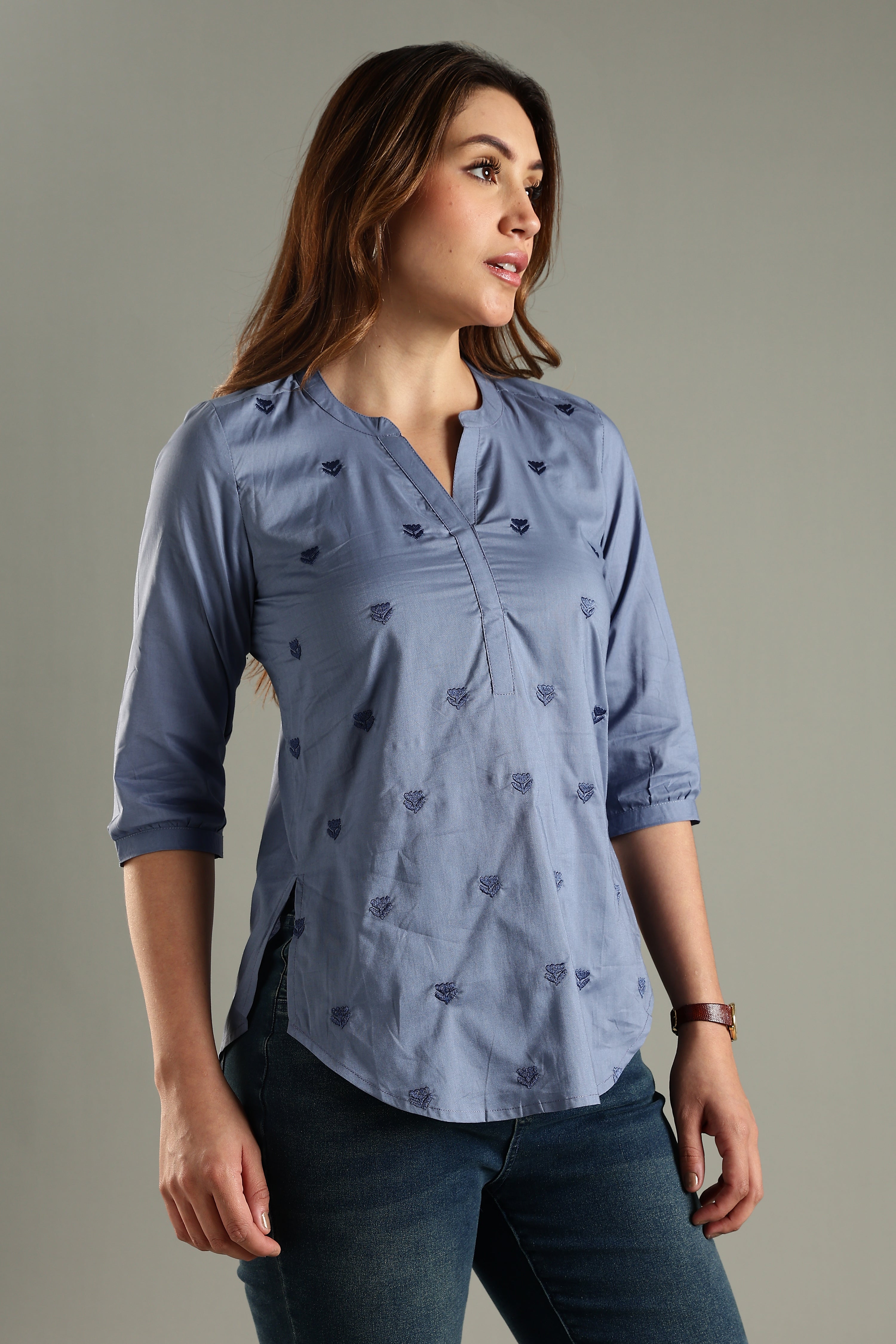 Ambar Tunic - Pure Cotton
