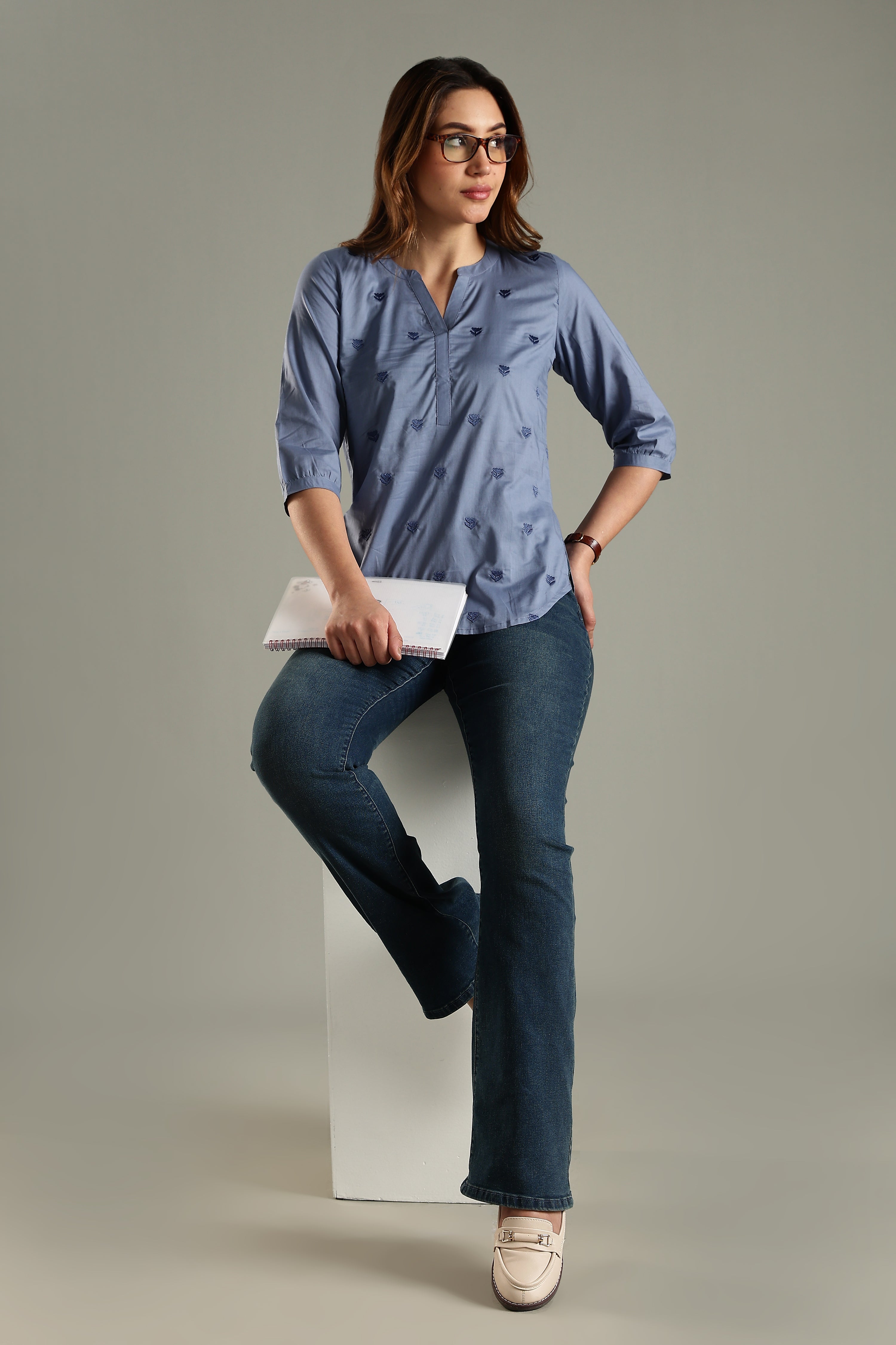 Ambar Tunic - Pure Cotton