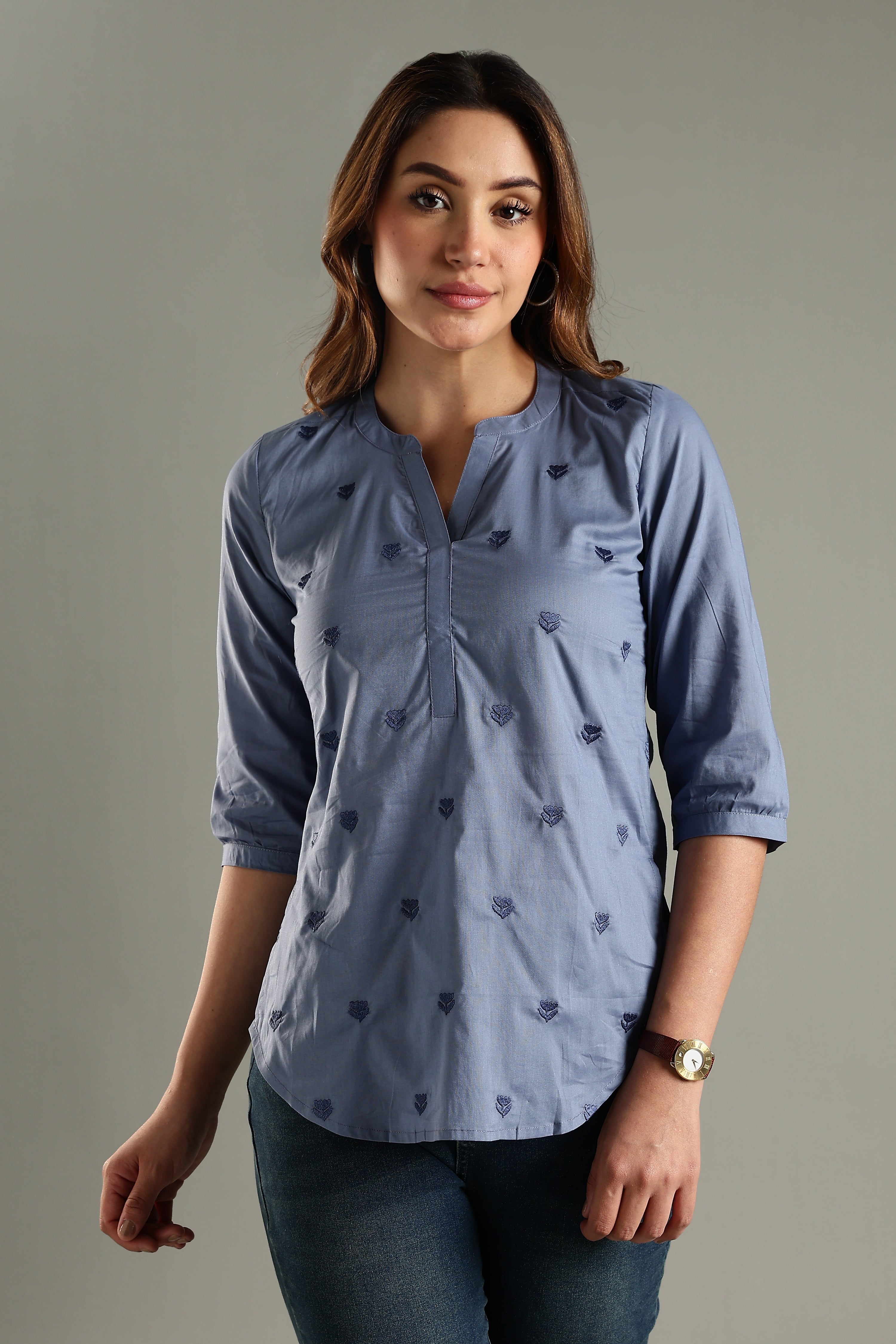 Ambar Tunic - Pure Cotton