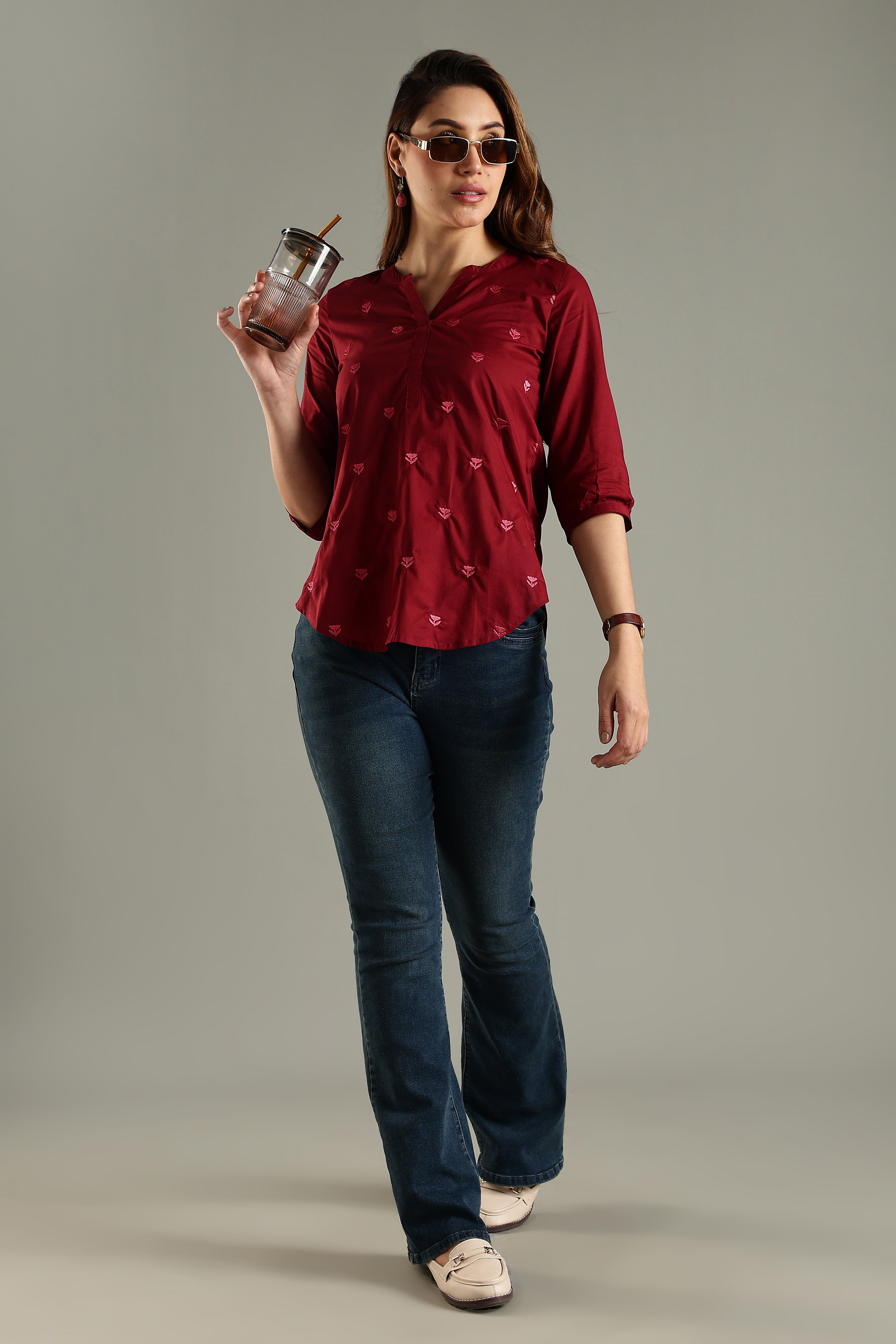 Tarini Tunic - Pure Cotton