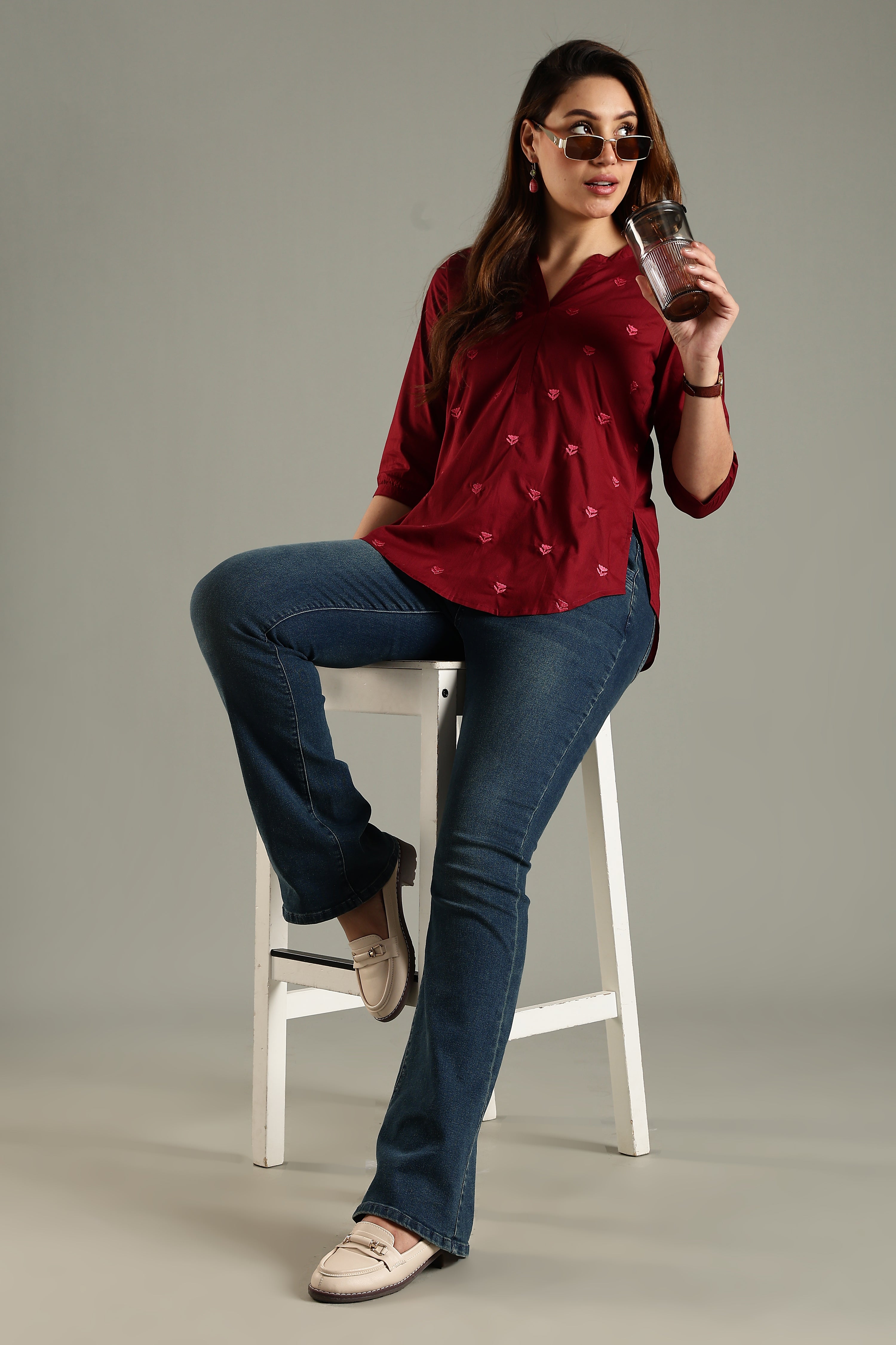 Tarini Tunic - Pure Cotton