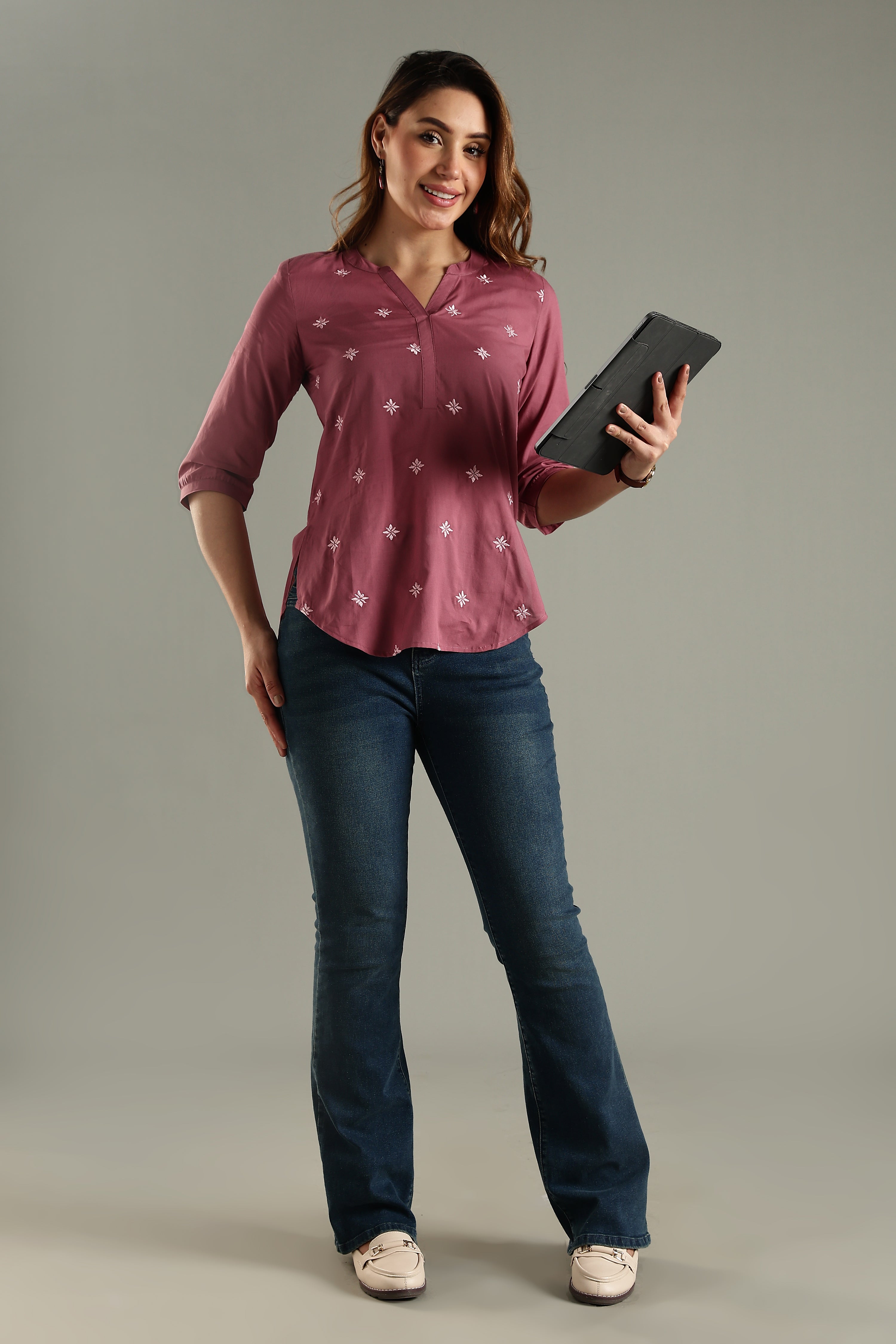 Nazaqat Tunic - Pure Cotton