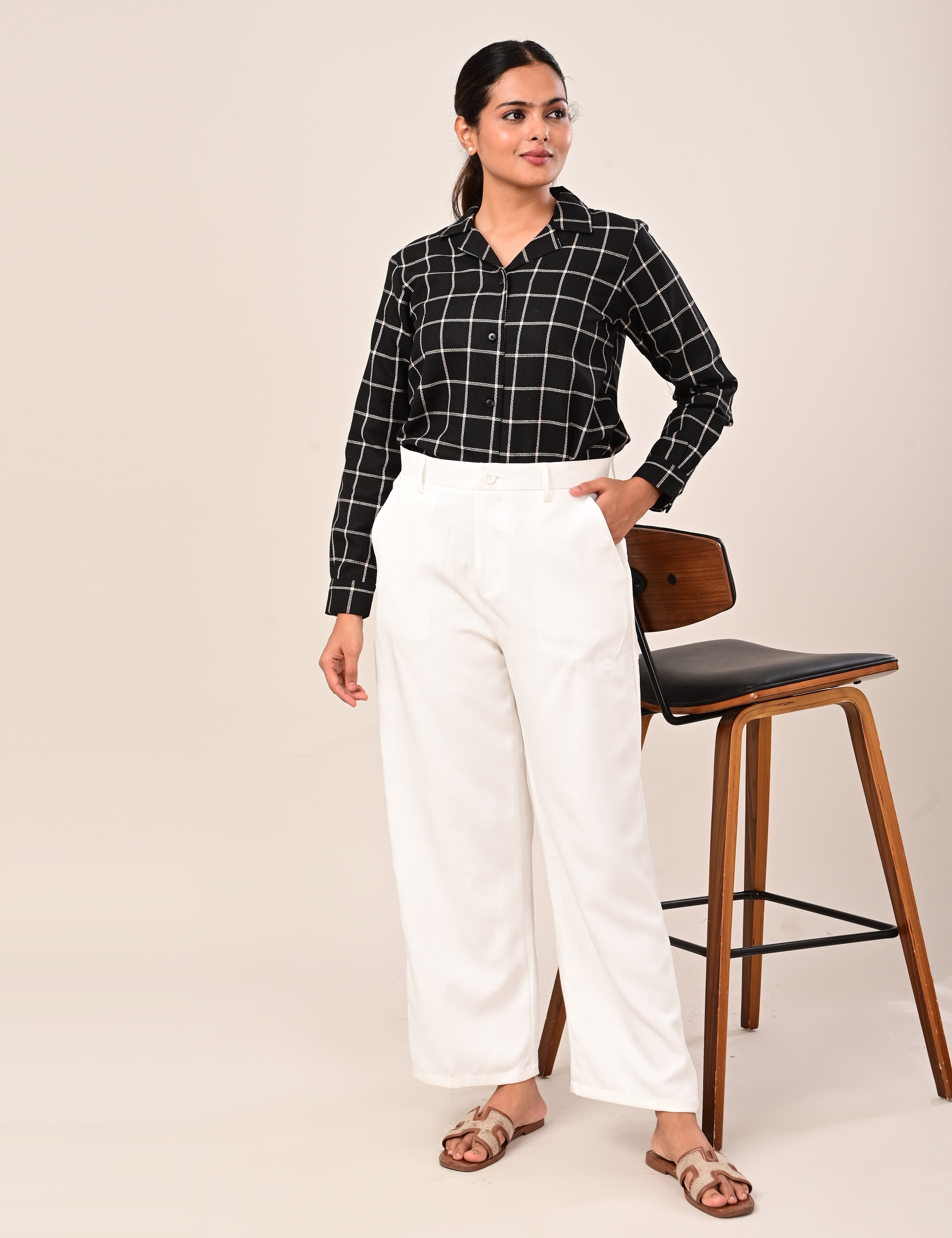 Thea Check Shirt