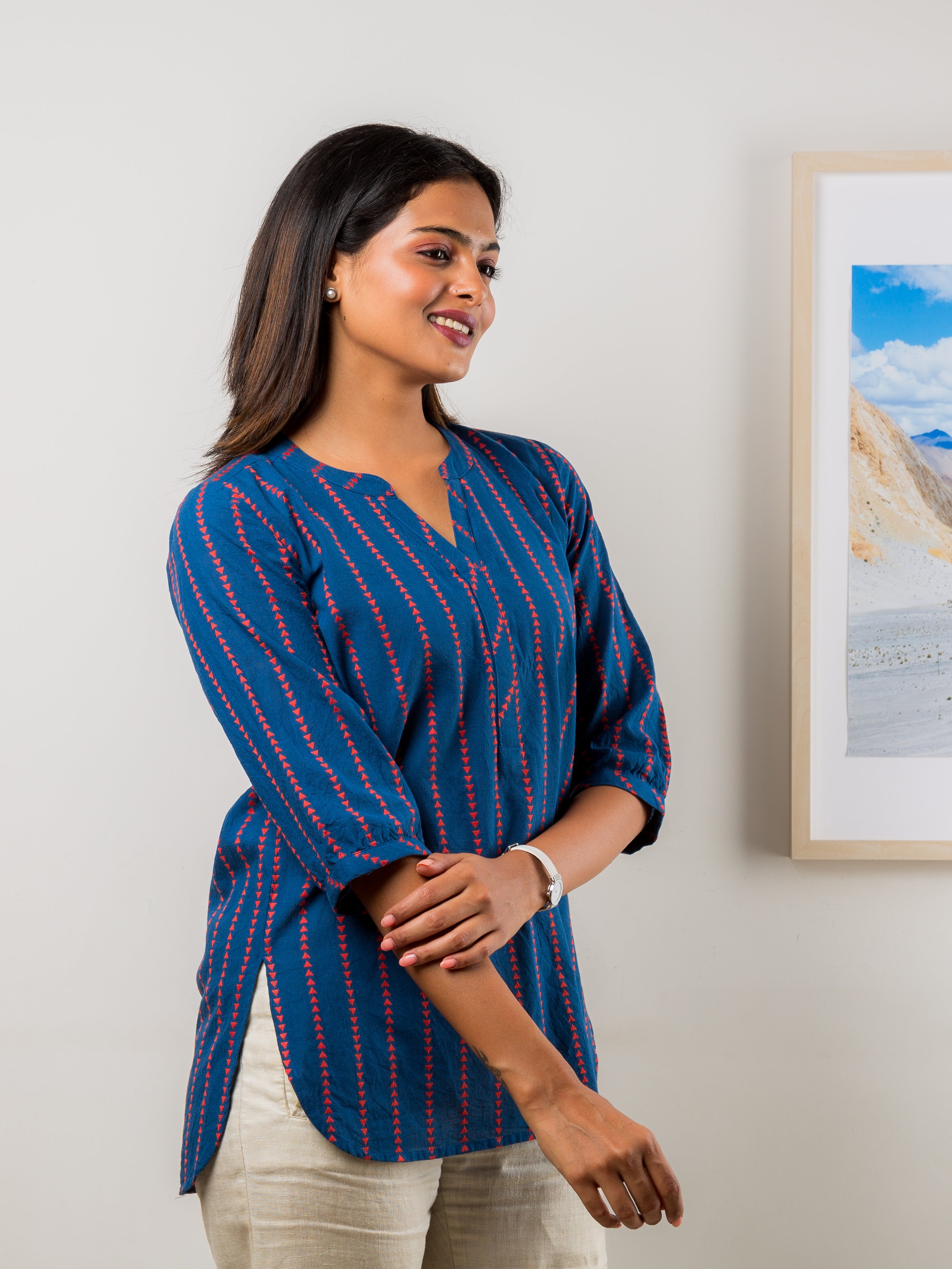 Sanvi Tunic - Pure Cotton