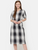 The Work Label - Black and White Pocket Shirt Dress -  Women's western work-wear in India