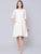 Blooming "Pure Cotton" Pleated Floral Dress