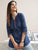 Indigo Embroidered Tunic