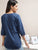 Indigo Embroidered Tunic