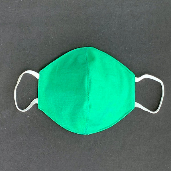 Double Layered Mask - Pack of Four - Orange & Green