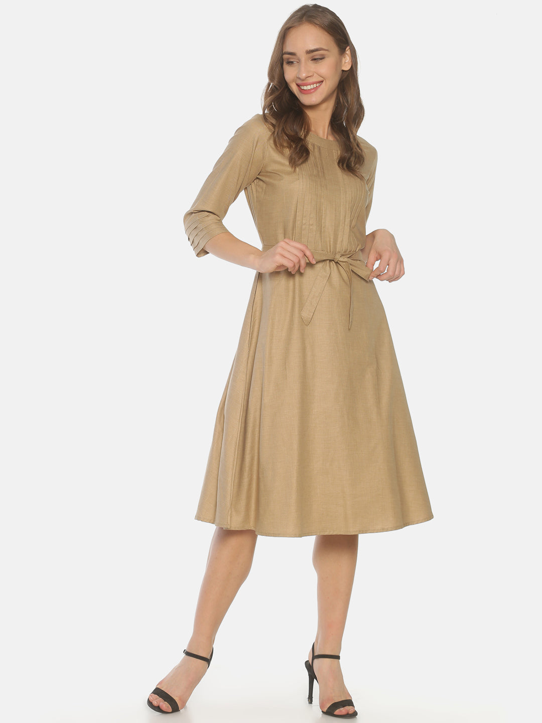 Daydream "Pure Cotton" Pleated Dress