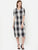 Magpie "Pure Cotton" Elastic Waist Plaid Dress