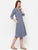 Topaz "Pure Cotton" Dobby Checkered Dress