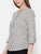 Black and white Stripes Round Neck Top