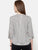Black and white Stripes Round Neck Top