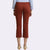 The Rio Pants Cotton Stretch Brick Red