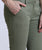 The Elsa Pants Cotton Stretch Olive